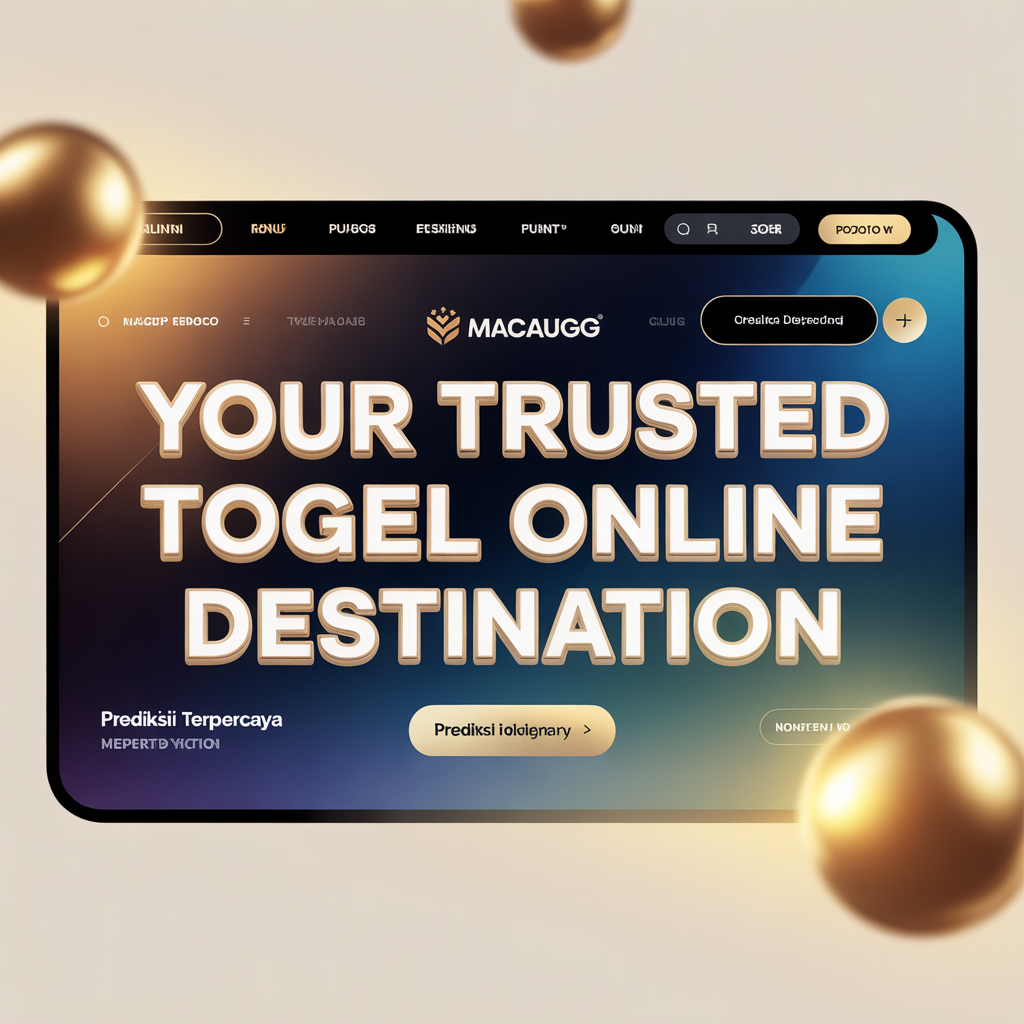 MACAUGG Platform Togel Online dengan Prediksi Terpercaya