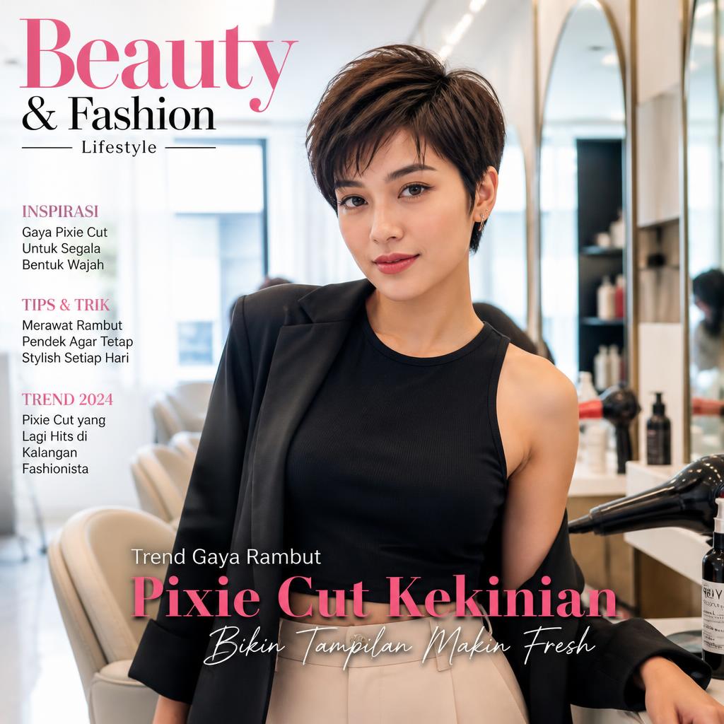 Trend Gaya Rambut Pixie Cut Kekinian Bikin Tampilan Makin Fresh