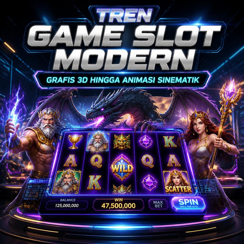 Tren Game Slot Modern: Dari Grafis 3D hingga Animasi Sinematik