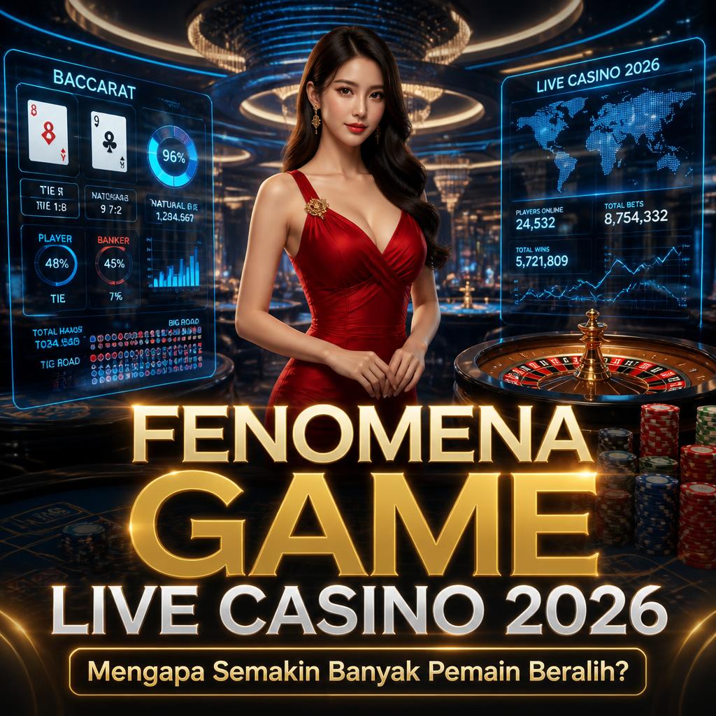 Fenomena Game Live Casino 2026, Mengapa Semakin Banyak Pemain Beralih?