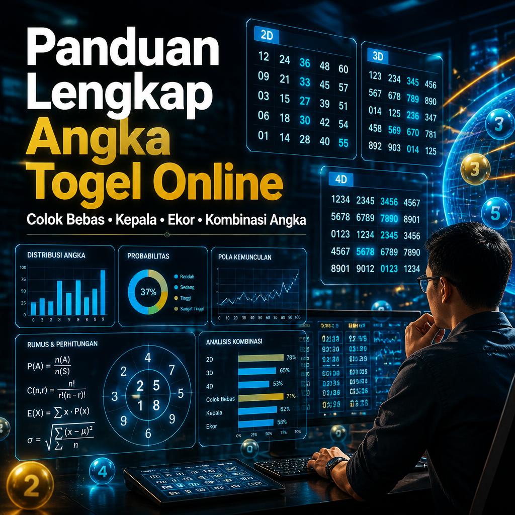 Panduan Lengkap Angka Togel Online: Dari Colok Bebas, Kepala, Ekor Hingga Kombinasi